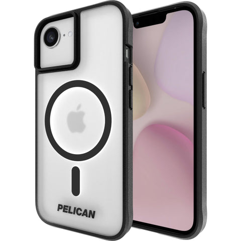Pelican Ranger Case with MagSafe for iPhone 17e/16e/15/14/13 (Frosted Black)