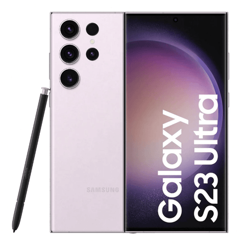 Samsung Galaxy S23 Ultra 256GB (Lavender) [~Refurbished: Excellent]