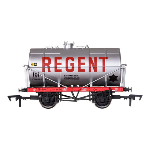 Dapol OO 14T Tank Wagon Class A Regent (Red Letters) Silver 10