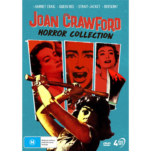 Joan Crawford: Horror Collection (Harriet Craig/Queen Bee/Strait-Jacket/Berserk)