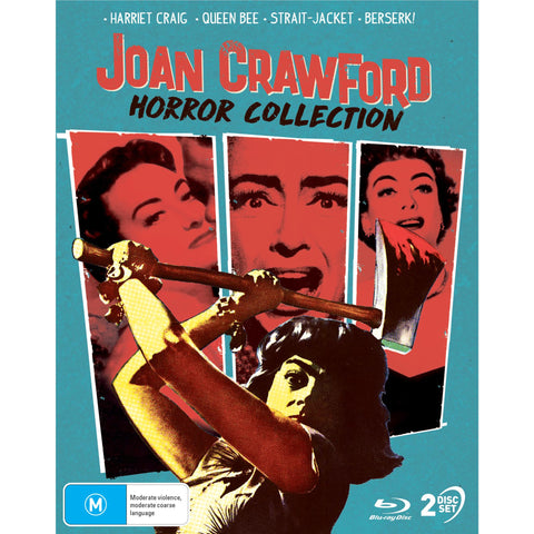 Joan Crawford: Horror Collection (Harriet Craig/Queen Bee/Strait-Jacket/Berserk)