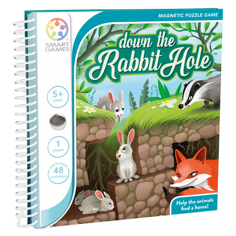 Smart Games Down the Rabbit Hole Magnetic Puzzle Game
