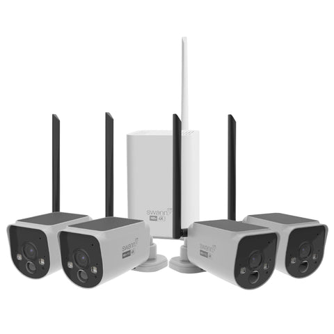 Swann MaxRanger4K Pro Security System Camera Kit (4 Pack)