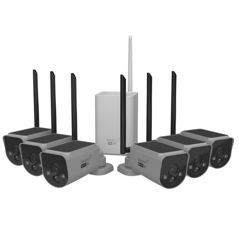 MaxRanger4K Pro Security System Camera Kit (6 Pack)