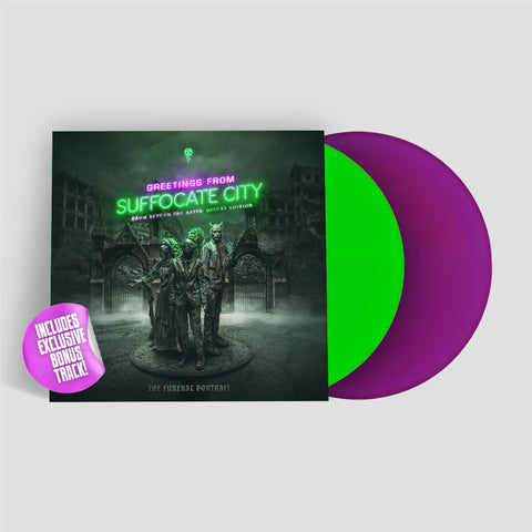 Greetings From Suffocate City: From Beyond The Abyss (Deluxe Edition) (Neon Green / Purple Vinyl)