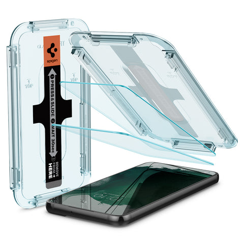 SPIGEN EZ Fit 2PCS Glass Screen Protector for Galaxy S22 Plus (Clear)