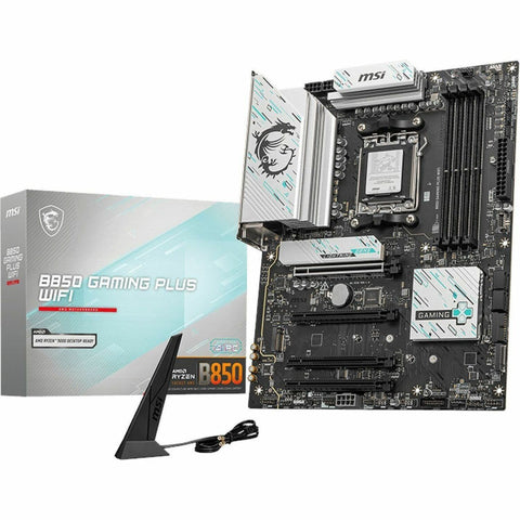 MSI B850 GAMING PLUS WIFI Gaming Desktop Motherboard - AMD B850 Chipset - Socket -