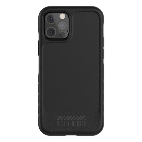UR L-Model Slim Shock-Proof Phone Case for iPhone 12 Pro Max (Black)