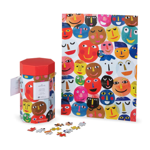 Share Smiles 550-Piece Jigsaw Puzzle (45.8cm x 61cm)