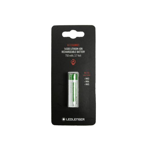 Ledlenser 14500 Li-ion Battery 3.7V 750mAh Rechargeable P5R MH3 MH4 MH5