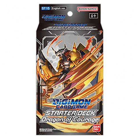 Bandai Digimon Card Game Starter Deck Dragon of Courage ST15