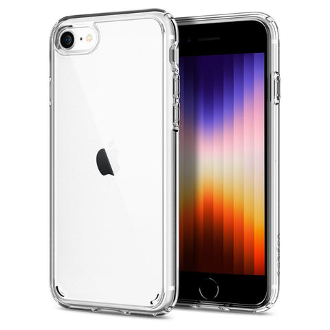 SPIGEN Ultra Hybrid Case for iPhone SE 2022/SE 2020/8/7 (Crystal Clear)