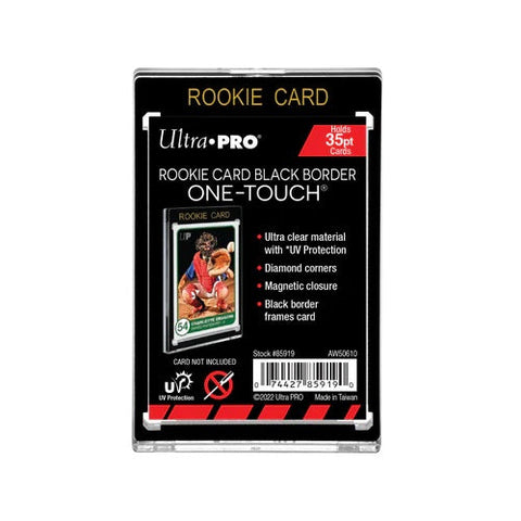 Ultra Pro: UP85919 35PT ROOKIE Black Border UV ONE-TOUCH Magnetic Holder