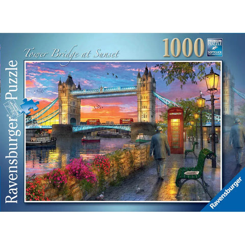 Ravensburger 1000pc Tower Bridge At Sunset Puzzle