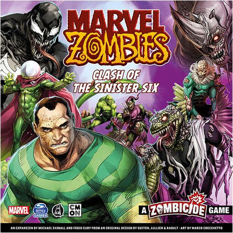 Cmon Marvel Zombies A Zombicide Game: Clash of the Sinister Six Expansion Board Game