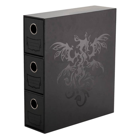 Arcane Tinmen Dragon Shield: Fortress Card Drawers - Black