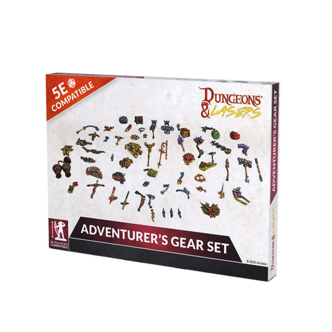 Dungeons & Dragons Dungeons & Lasers: Miniatures Adventurer's Gear Set