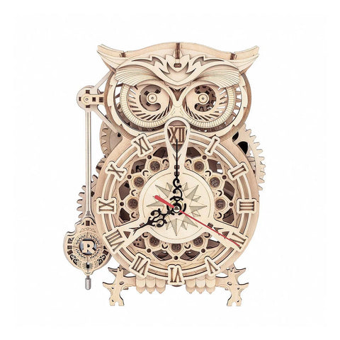 Robotime Mechanical Models Owl Clock