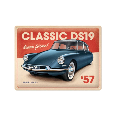 Nostalgic-Art Large Sign Plaque 30x40cm Classic DS19 Berline