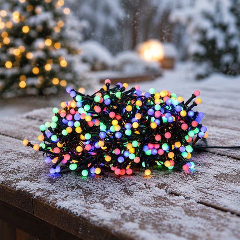Lexi Lighting 280LED Connectable Berry Compact String Light - Multicolour