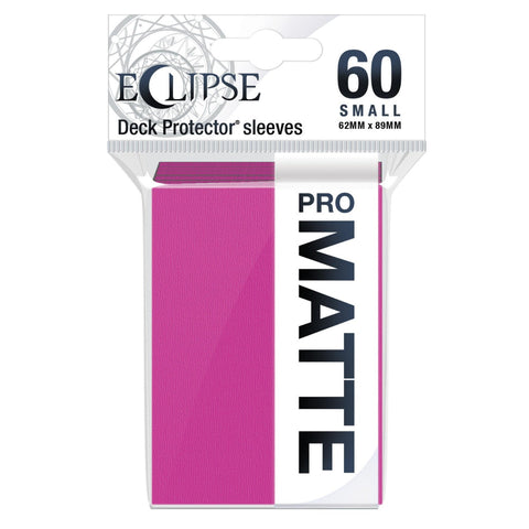 Ultra Pro: UP15645 Eclipse Matte Small Sleeves 60 pack (Hot Pink)
