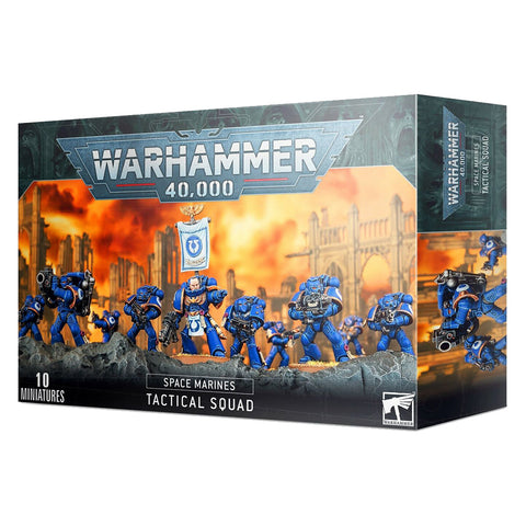 Games Workshop Warhammer 40K Space Marines Tactical Squad