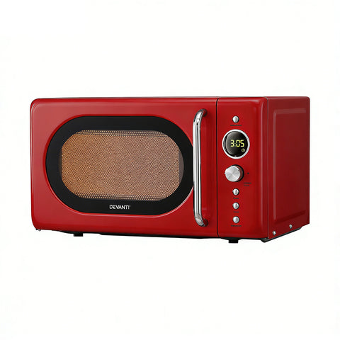 Devanti 20L Microwave Oven 700W Red