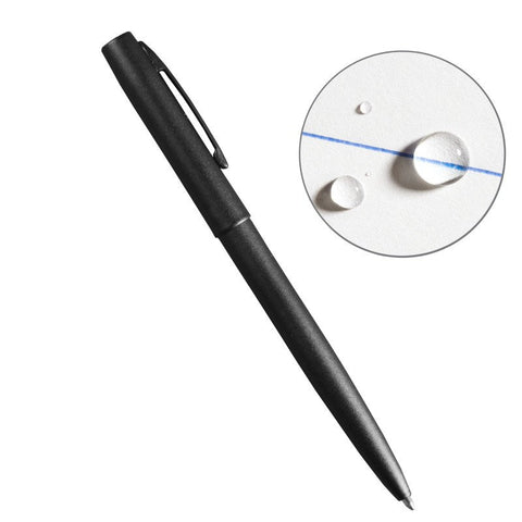 Rite in the Rain All Weather Metal Clicker Pen Refillable - Blue