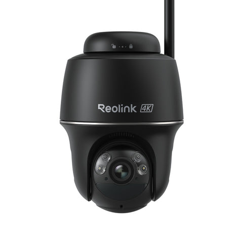 Reolink Argus PT Ultra 4K Pan Tilt Wireless Automatic Tracking Battery Security Camera Black