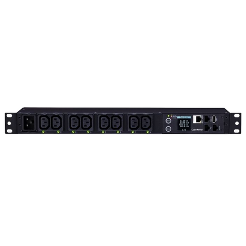 CyberPower PDU81004 Switched Managed Bypass Power Distribution Unit 16 Amp