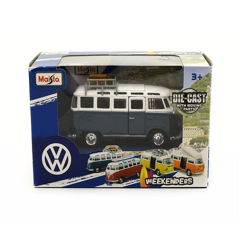 Maisto Licensed Volkswagen Van Samba With Luggage Rack Diecast Model Toy