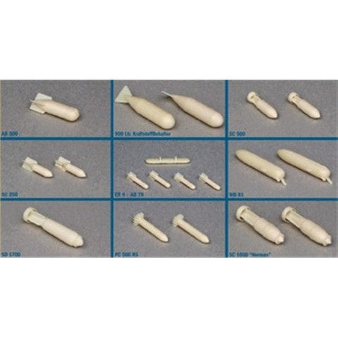 Italeri 1/72 WWII German Aircraft Weapons Set I