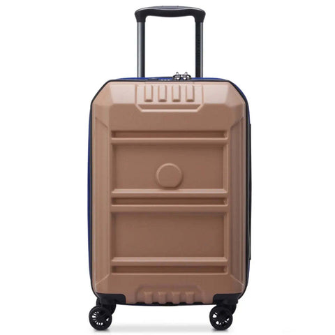 Delsey Rempart 55 cm 4-wheel Expandable Cabin Suitcase - Brown