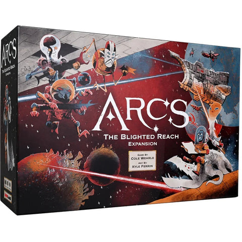 Leder Games Arcs The Blighted Reach Campaign Expansion Tabletop Strategy Game
