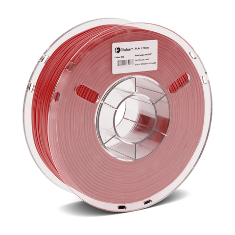 Filaform Tough PLA+ V3 3D Printer Filament 1.75mm 1kg (Red)