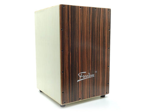 Freedom Cajon Box Drum with Padded Case (Natural Finish)