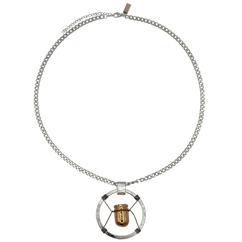 Fanattik Cyberpunk 2077 V's Bullet Necklace Precious Metal Variant