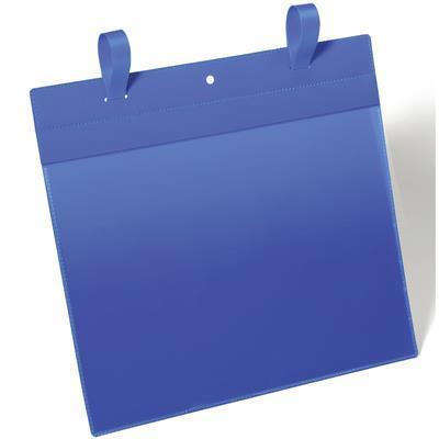 Durable Logistics Pockets With Loop Binder Landscape A4 Pack 50