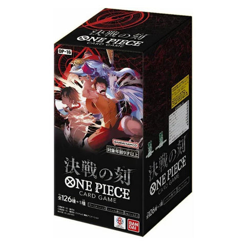 Bandai One Piece Card Game OP-16 The Time Of Battle Booster Box Japanese