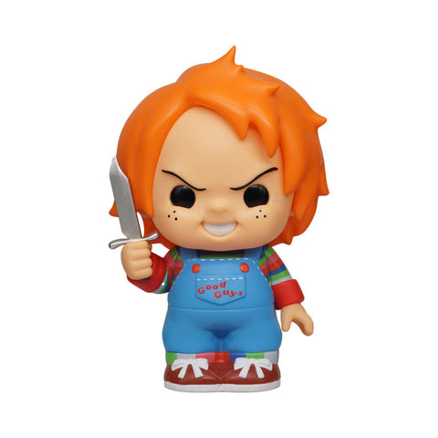 Child's Play Chucky PVC Figural Money Bank Coin Holder Horror Statue Toy