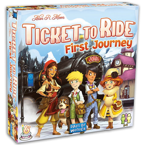 Days Of Wonder Ticket to Ride Europe First Journey