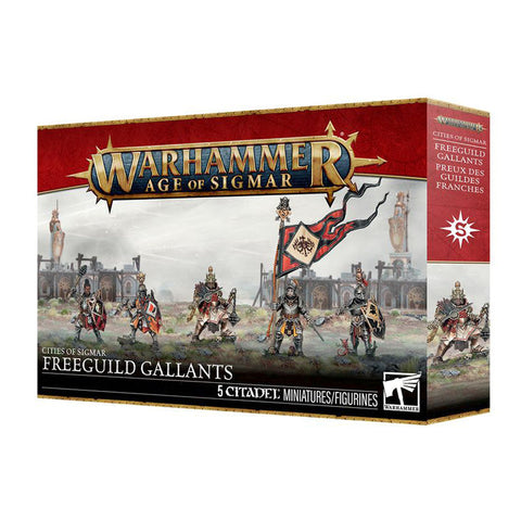 Games Workshop Warhammer Age of Sigmar Cities of Sigmar Freeguild Gallants