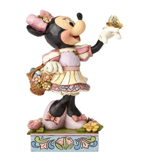 Jim Shore Disney Traditions - Minnie Mouse Easter - Spring Surprise!