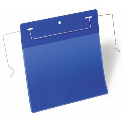 Durable Logistics Pockets With Wire Straps A5 Landscape Pack 50