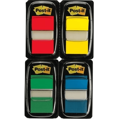 Post-It 680-Rybgva Flags Standard Flags Value Pack