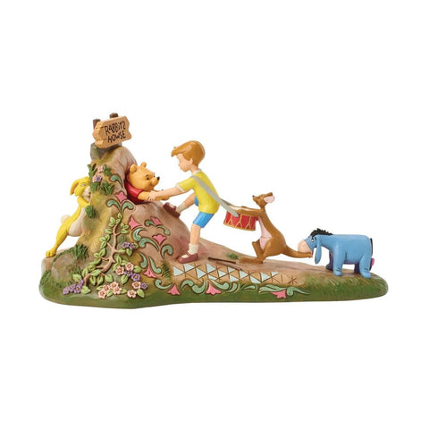 Jim Shore Disney Traditions - Pooh and Friends - Friends to the Rescue