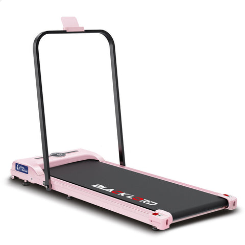BLACK LORD Treadmill Electric Walking Pad Folding Fitness Machine Home Gym (Pink)