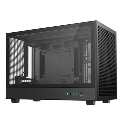 Deepcool CH260 Tempered Glass Micro-ATX Case - Black