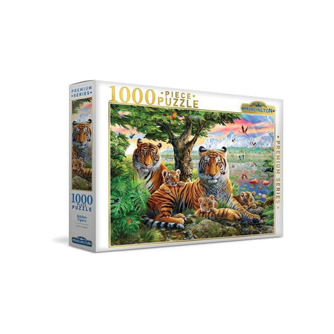 Harlington 1000pc Hidden Tigers Puzzle