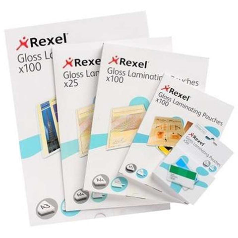 Rexel Laminating Pouch 125 Micron A3 Clear (Pack 25)